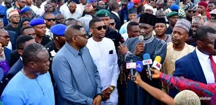 SPAR Fire: Otu Pledges Support for Victims, Orders Damage Assessment