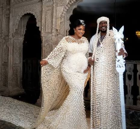 Child Abuse Convict Baba Ijesha Announces Birth of Baby Boy With Wife Luminee